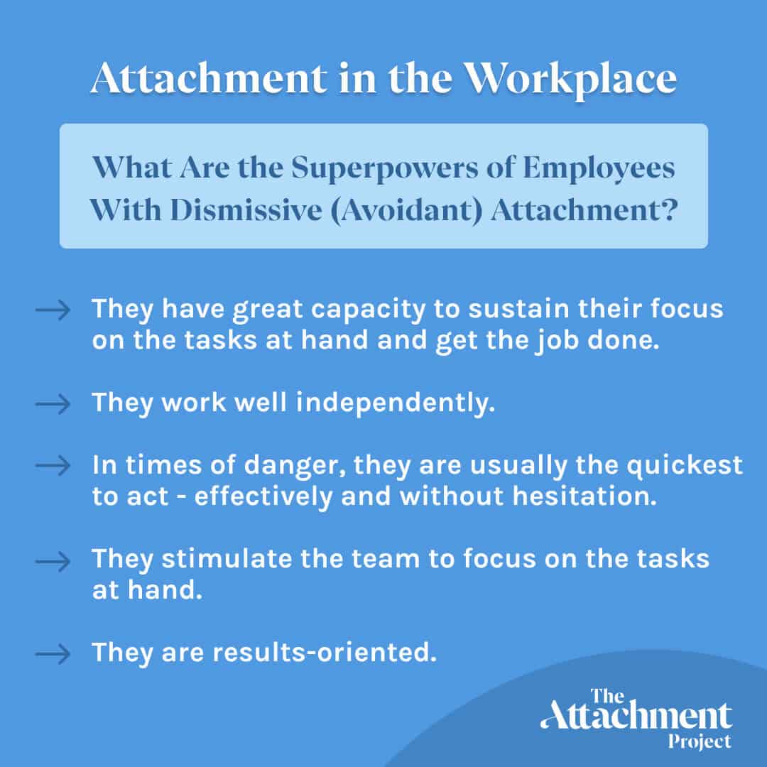 Dismissive Avoidant Attachment Style in the Workplace