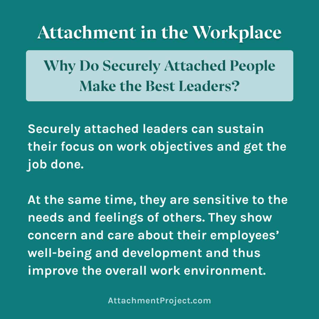 Secure Attachment Style at Work