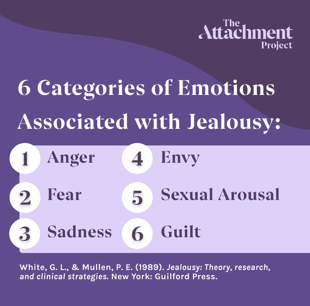 6 categories of emotions associated with jealousy in relationships